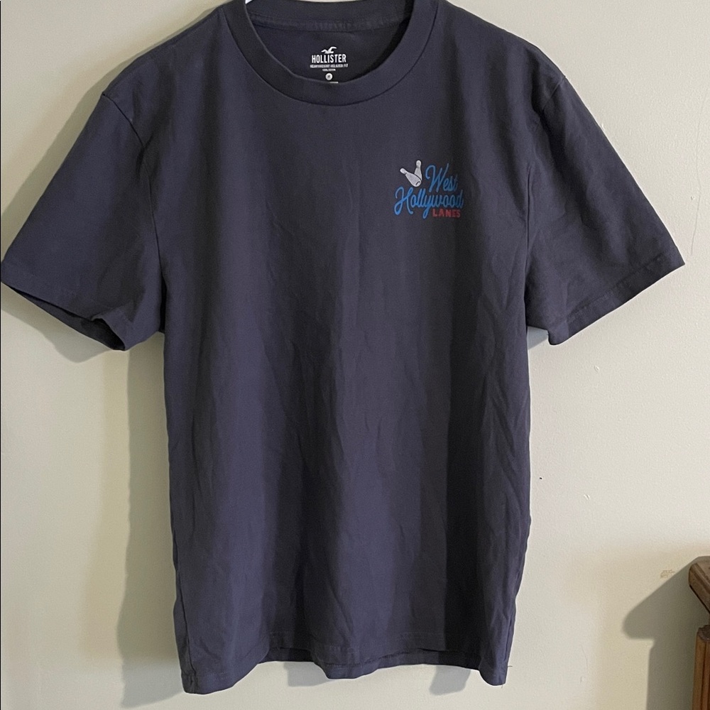 Hollister unisex Dark Blue Graphic Tee